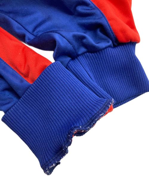 adidas（アディダス）adidas (アディダス) 80s トラックパーカー レッド×ネイビー サイズ:４の古着・服飾アイテム