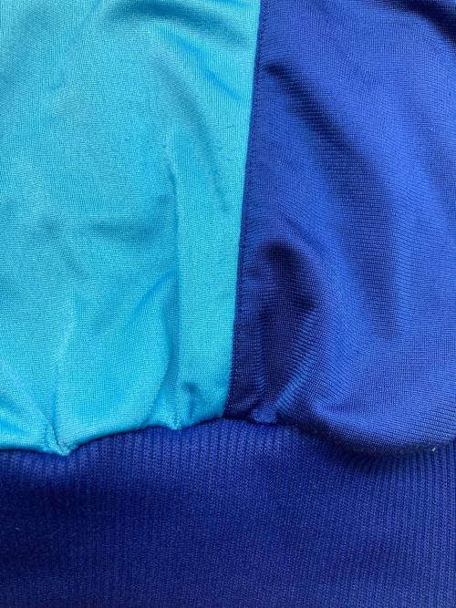 adidas（アディダス）adidas (アディダス) 80s トラックパーカー レッド×ネイビー サイズ:４の古着・服飾アイテム