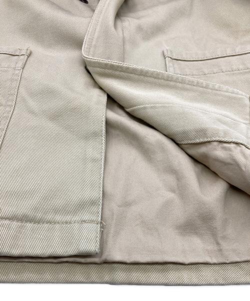 Eddie Bauer（エディーバウアー）Eddie Bauer (エディーバウアー) コットンツイルワークジャケット ベージュ サイズ:Mの古着・服飾アイテム