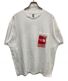 SUPREME×THE NORTH FACE（シュプリーム×ザ ノース フェイス）の古着「Printed Pocket Tee」｜ホワイト