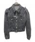 MAISON SPECIAL（メゾンスペシャル）の古着「2WAY BUSTIER DENIM JACKET」｜グレー