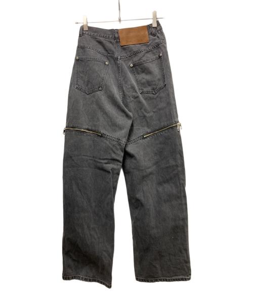 MAISON SPECIAL（メゾンスペシャル）MAISON SPECIAL (メゾンスペシャル) Side Slash Denim Pants グレー サイズ:SIZE 38の古着・服飾アイテム