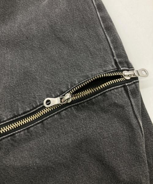 MAISON SPECIAL（メゾンスペシャル）MAISON SPECIAL (メゾンスペシャル) Side Slash Denim Pants グレー サイズ:SIZE 38の古着・服飾アイテム