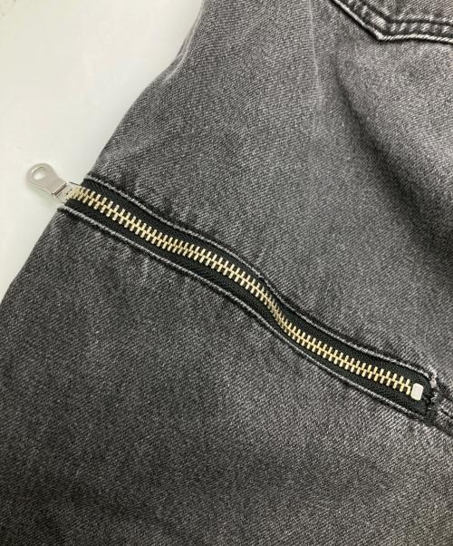 MAISON SPECIAL（メゾンスペシャル）MAISON SPECIAL (メゾンスペシャル) Side Slash Denim Pants グレー サイズ:SIZE 38の古着・服飾アイテム