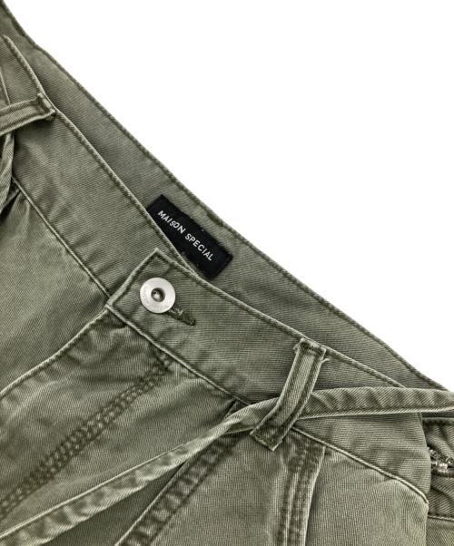 MAISON SPECIAL（メゾンスペシャル）MAISON SPECIAL (メゾンスペシャル) Wash Processing Cargo Pants オリーブ サイズ:36の古着・服飾アイテム