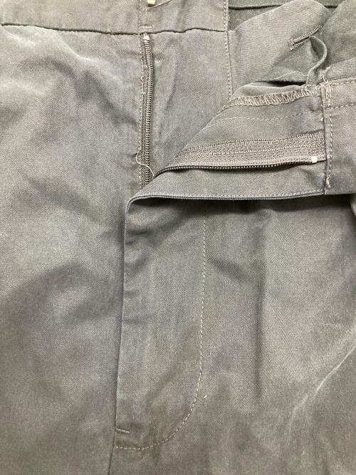 POLO RALPH LAUREN（ポロ・ラルフローレン）POLO RALPH LAUREN (ポロ・ラルフローレン) 90s 2タックシルク混パンツ ブラック サイズ:W35/30の古着・服飾アイテム