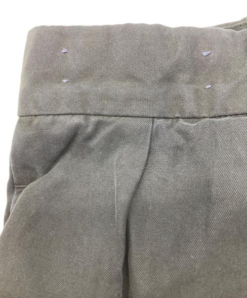 POLO RALPH LAUREN（ポロ・ラルフローレン）POLO RALPH LAUREN (ポロ・ラルフローレン) 90s 2タックシルク混パンツ ブラック サイズ:W35/30の古着・服飾アイテム