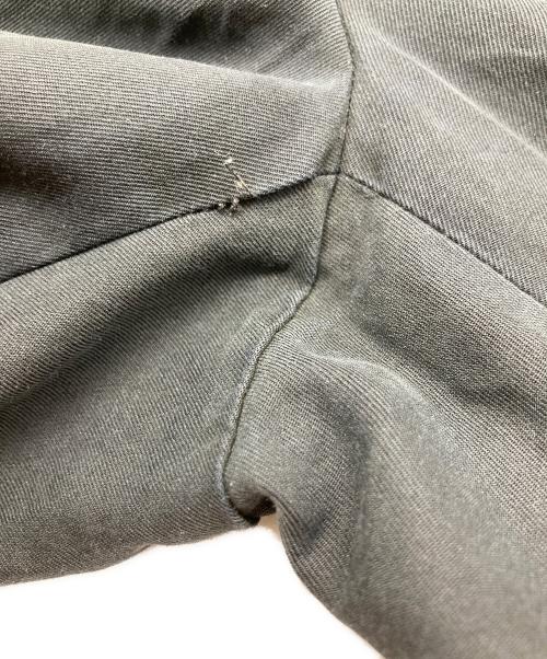 POLO RALPH LAUREN（ポロ・ラルフローレン）POLO RALPH LAUREN (ポロ・ラルフローレン) 90s 2タックシルク混パンツ ブラック サイズ:W35/30の古着・服飾アイテム