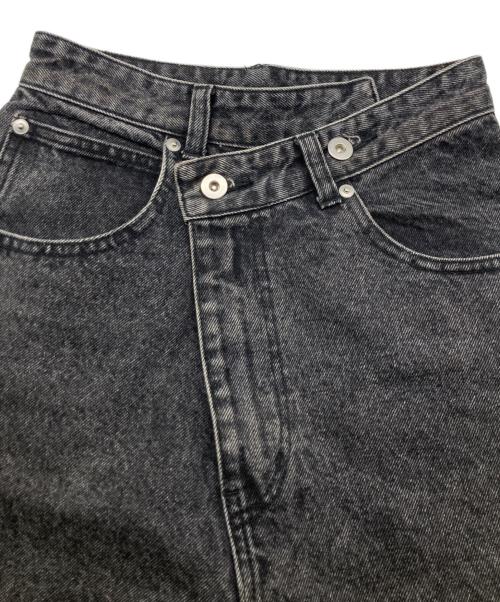 MAISON SPECIAL（メゾンスペシャル）MAISON SPECIAL (メゾンスペシャル) High Waist Cocoon Denim Pants ブラック サイズ:SIZE36の古着・服飾アイテム