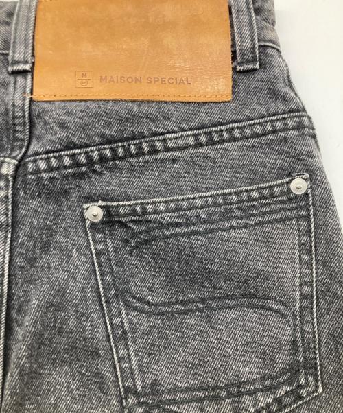 MAISON SPECIAL（メゾンスペシャル）MAISON SPECIAL (メゾンスペシャル) High Waist Cocoon Denim Pants ブラック サイズ:SIZE36の古着・服飾アイテム