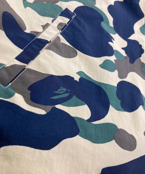 A BATHING APE（アベイシングエイプ）A BATHING APE (アベイシングエイプ) 1ST CAMO デタッチャブルスリーブジャケット ベージュ×グリーン サイズ:Mの古着・服飾アイテム