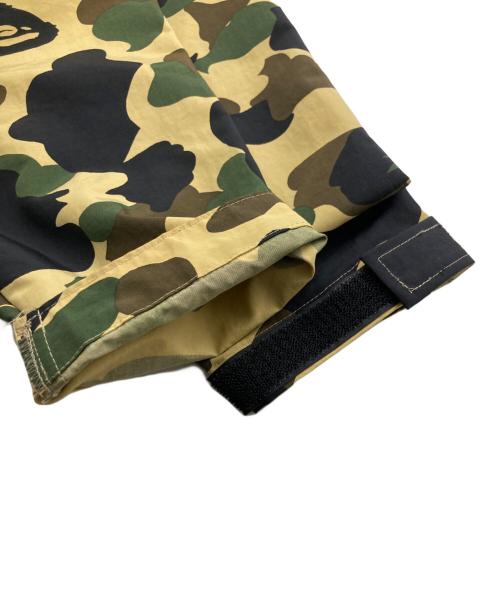 A BATHING APE（アベイシングエイプ）A BATHING APE (アベイシングエイプ) 1ST CAMO デタッチャブルスリーブジャケット ベージュ×グリーン サイズ:Mの古着・服飾アイテム