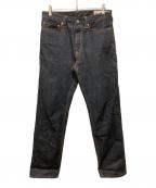 EVISUエヴィス）の古着「SEAGULL PRINT POCKETS REGULAR FIT JEANS」｜インディゴ