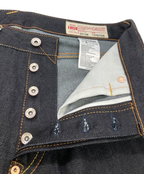 EVISU（エヴィス）EVISU (エヴィス) SEAGULL PRINT POCKETS REGULAR FIT JEANS インディゴ サイズ:31X34の古着・服飾アイテム
