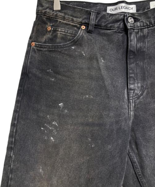 OUR LEGACY（アワーレガシー）OUR LEGACY (アワーレガシー) CUPRI CUT/ Nebula Wash/ネビュラウォッシュ デニムパンツ グレー サイズ:46の古着・服飾アイテム
