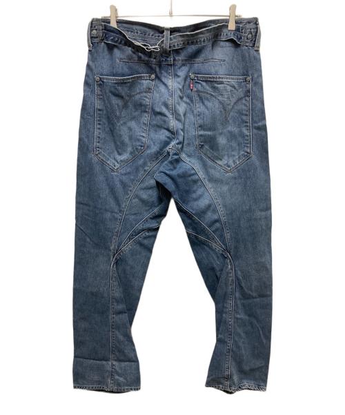 LEVI'S ENGINEERED（リーバイスエンジニアード）LEVI'S ENGINEERED (リーバイスエンジニアード) 00s 立体裁断シンチバックデニムパンツ インディゴ サイズ:32の古着・服飾アイテム