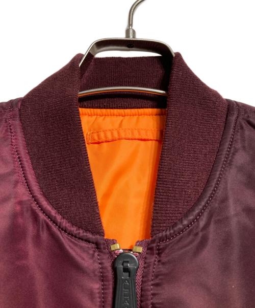 ALPHA（アルファ）ALPHA (アルファ) MA-1ジャケット/MA-1jacket ボルドー サイズ:XSの古着・服飾アイテム