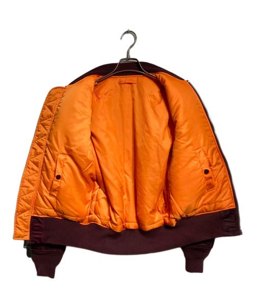 ALPHA（アルファ）ALPHA (アルファ) MA-1ジャケット/MA-1jacket ボルドー サイズ:XSの古着・服飾アイテム