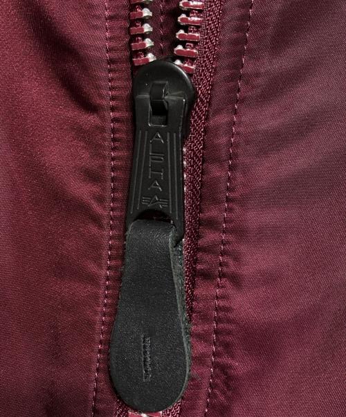 ALPHA（アルファ）ALPHA (アルファ) MA-1ジャケット/MA-1jacket ボルドー サイズ:XSの古着・服飾アイテム