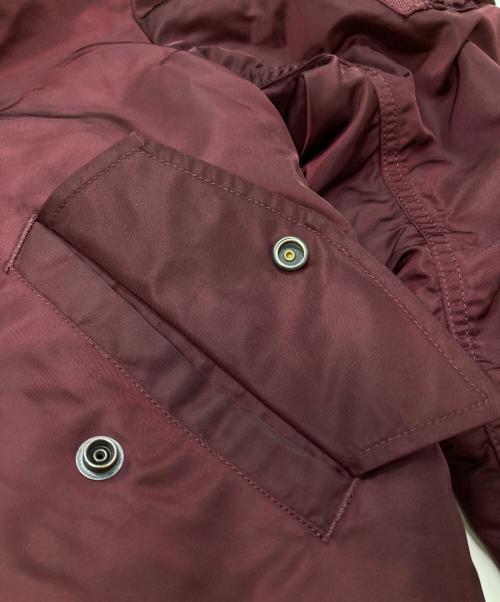 ALPHA（アルファ）ALPHA (アルファ) MA-1ジャケット/MA-1jacket ボルドー サイズ:XSの古着・服飾アイテム