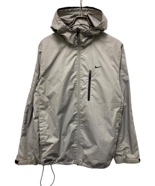 NIKE（ナイキ）NIKE (ナイキ) 00s ナイロンフーデッドジャケット グレー サイズ:ＸＬの古着・服飾アイテム