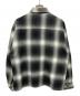 CalTop (キャルトップ) オンブレチェックシャツ グレー×ブラック サイズ:M：5000円