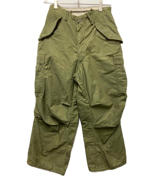 US ARMY（ユーエスアーミー）US ARMY (ユーエスアーミー) 70s M-65ミリタリーフィールドパンツ オリーブ サイズ:small-shortの古着・服飾アイテム