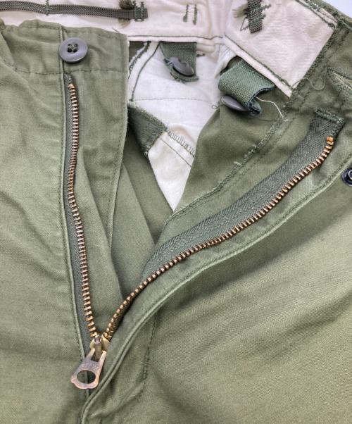 US ARMY（ユーエスアーミー）US ARMY (ユーエスアーミー) 70s M-65ミリタリーフィールドパンツ オリーブ サイズ:small-shortの古着・服飾アイテム