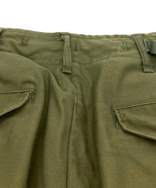 US ARMY（ユーエスアーミー）US ARMY (ユーエスアーミー) 70s M-65ミリタリーフィールドパンツ オリーブ サイズ:small-shortの古着・服飾アイテム