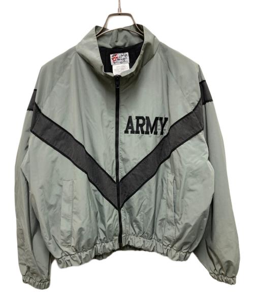 US ARMY（ユーエスアーミー）US ARMY (ユーエスアーミー) トレーニングジャケット オリーブ サイズ:Sの古着・服飾アイテム
