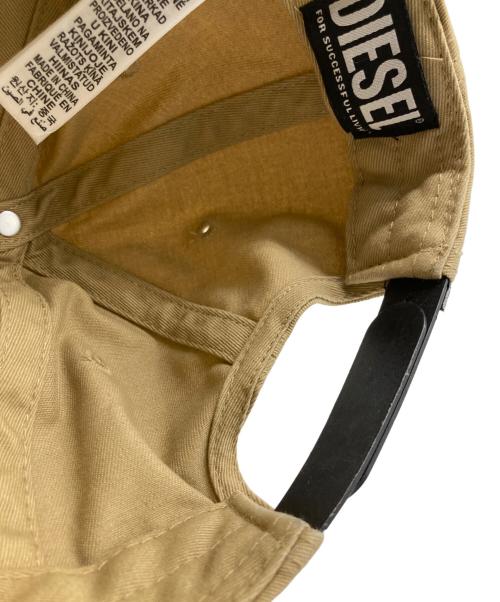 DIESEL（ディーゼル）DIESEL (ディーゼル) NEW-CAP-3 キャップ ベージュの古着・服飾アイテム