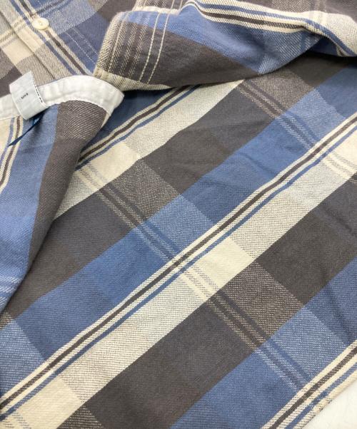 POLO RALPH LAUREN（ポロ・ラルフローレン）POLO RALPH LAUREN (ポロ・ラルフローレン) コットンチェックシャツ ブルー×ベージュ サイズ:Ｌの古着・服飾アイテム