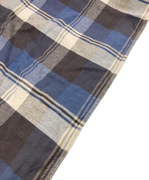 POLO RALPH LAUREN（ポロ・ラルフローレン）POLO RALPH LAUREN (ポロ・ラルフローレン) コットンチェックシャツ ブルー×ベージュ サイズ:Ｌの古着・服飾アイテム