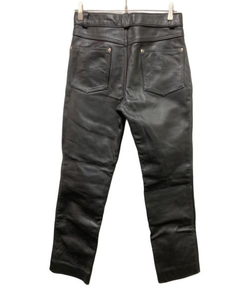Schott（ショット）Schott (ショット) レザーパンツ ブラック サイズ:SIZE 31の古着・服飾アイテム