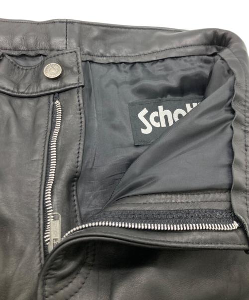 Schott（ショット）Schott (ショット) レザーパンツ ブラック サイズ:SIZE 31の古着・服飾アイテム