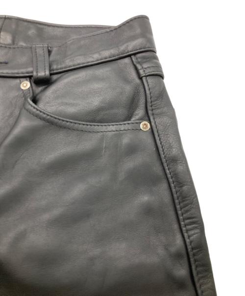Schott（ショット）Schott (ショット) レザーパンツ ブラック サイズ:SIZE 31の古着・服飾アイテム