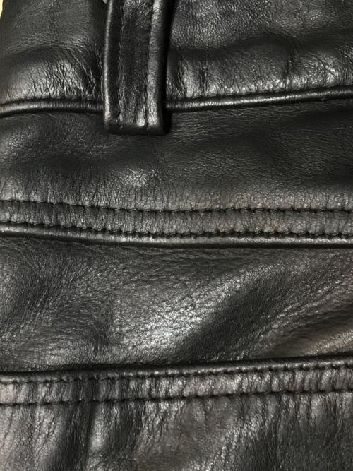 Schott（ショット）Schott (ショット) レザーパンツ ブラック サイズ:SIZE 31の古着・服飾アイテム