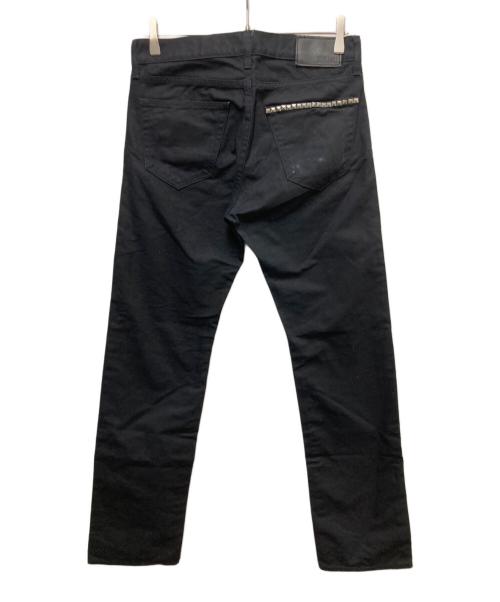collars（カラーズ）collars (カラーズ) スタッズツイルパンツ ブラック サイズ:SIZE30の古着・服飾アイテム