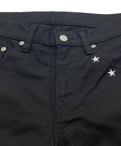 collars（カラーズ）collars (カラーズ) スタッズツイルパンツ ブラック サイズ:SIZE30の古着・服飾アイテム