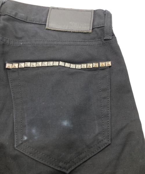 collars（カラーズ）collars (カラーズ) スタッズツイルパンツ ブラック サイズ:SIZE30の古着・服飾アイテム