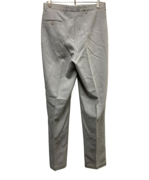 COTLER（コトラー）COTLER (コトラー) カスリツータックスラックス グレー サイズ:不明(実寸参照）の古着・服飾アイテム