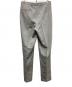 COTLER (コトラー) カスリツータックスラックス グレー サイズ:不明(実寸参照）：10000円