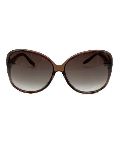 GUCCI（グッチ）GUCCI (グッチ) インターロッキングGバタフライサングラス ブラウン サイズ:62□13-120の古着・服飾アイテム