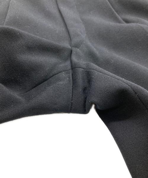 USED（ユーズド）USED (ユーズド) ギャバジンスラックス ブラック サイズ:不明(実寸参照）の古着・服飾アイテム