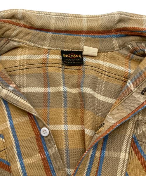 BIG YANK（ビッグヤンク）BIG YANK (ビッグヤンク) 70s ヘビーネルシャツ ベージュ サイズ:不明の古着・服飾アイテム
