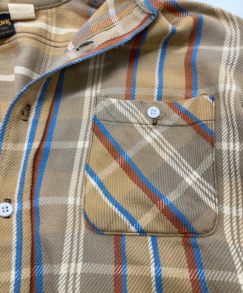 BIG YANK（ビッグヤンク）BIG YANK (ビッグヤンク) 70s ヘビーネルシャツ ベージュ サイズ:不明の古着・服飾アイテム