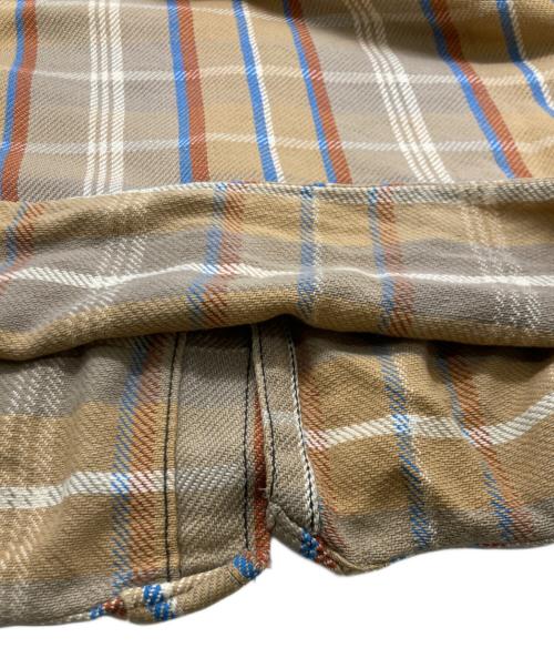 BIG YANK（ビッグヤンク）BIG YANK (ビッグヤンク) 70s ヘビーネルシャツ ベージュ サイズ:不明の古着・服飾アイテム
