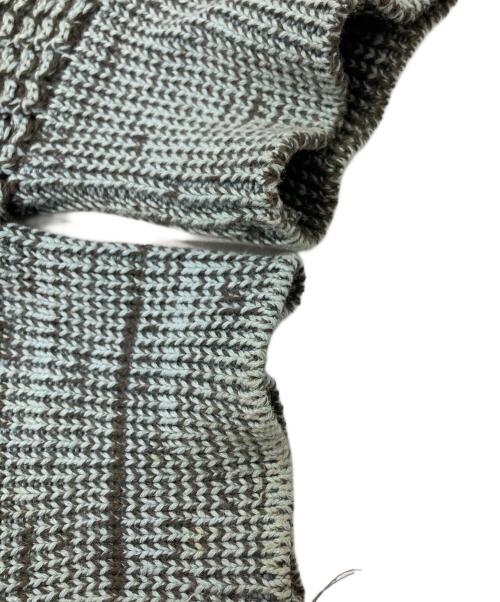 SUGARHILL（シュガーヒル）SUGARHILL (シュガーヒル) COTTON OPEN WORK KNIT SWEATER/コットンオープンニットセーター スカイブルー サイズ:3の古着・服飾アイテム