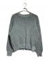 SUGARHILL（シュガーヒル）の古着「COTTON OPEN WORK KNIT SWEATER/コットンオープンニットセーター」｜スカイブルー
