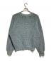 SUGARHILL (シュガーヒル) COTTON OPEN WORK KNIT SWEATER/コットンオープンニットセーター スカイブルー サイズ:3：9000円